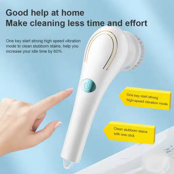 5 in 1 Electric Cleaning Dishwashing Brush - Image 4