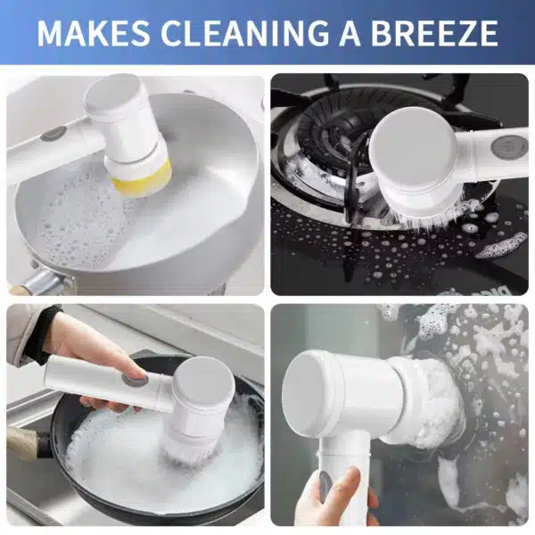 5 in 1 Electric Cleaning Dishwashing Brush - Image 6